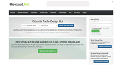 Desktop Screenshot of mevzuat.net